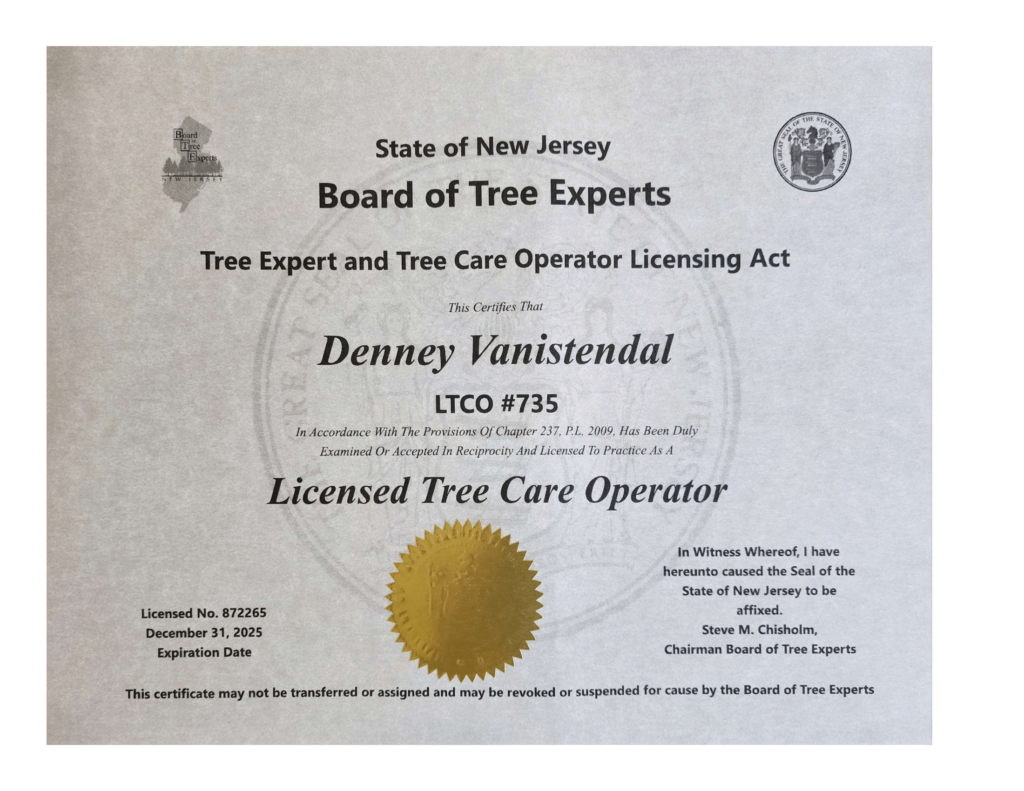 Tree Care Operator Cert